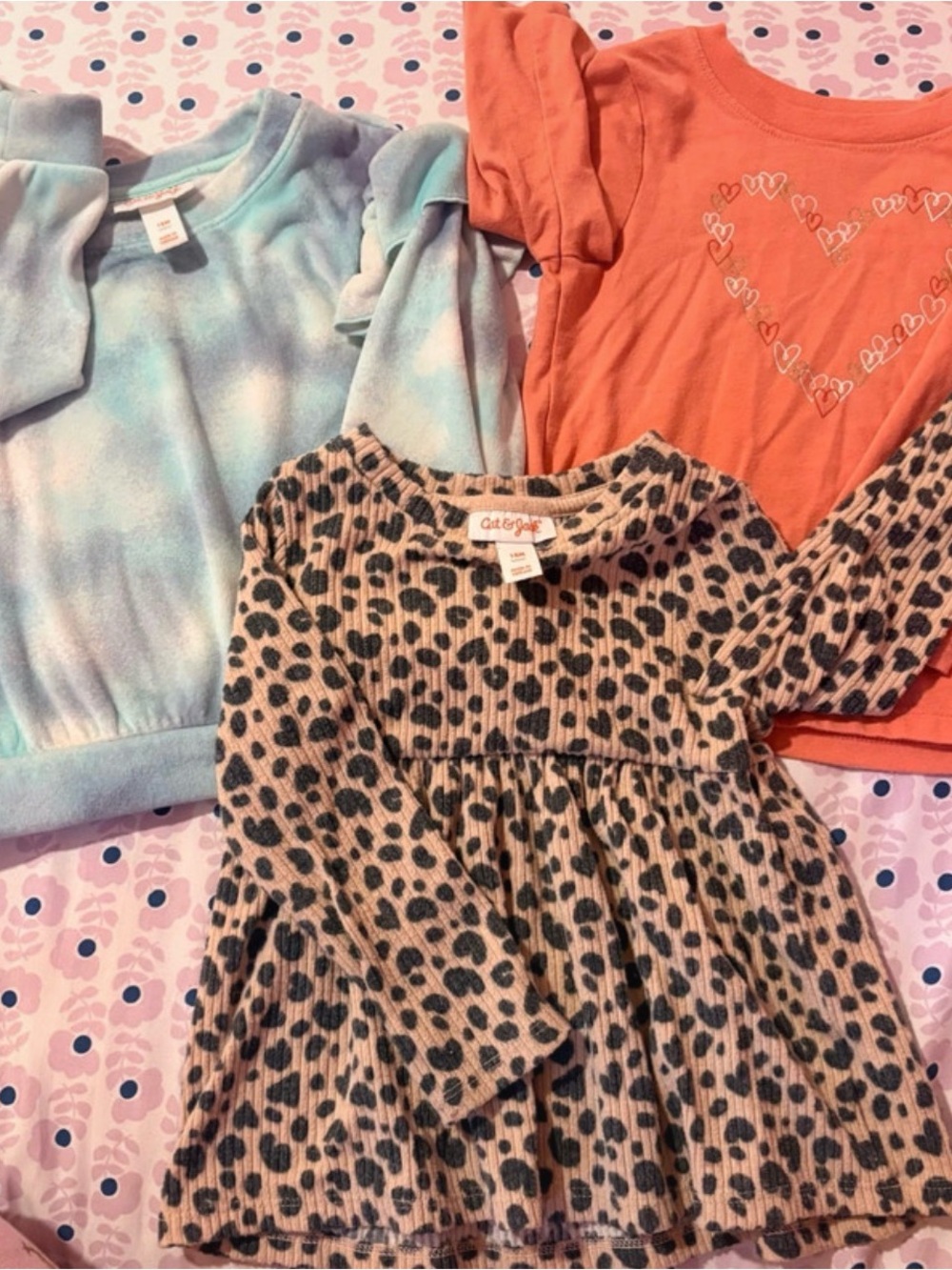 Cat & Jack Girls' Long-Sleeve Tops